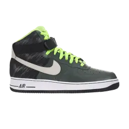 Кроссовки Nike Air Force 1 High '07 'Vintage Green Mortar', серый 315121 302 | vintage green/mortar/black/lime green/forest green