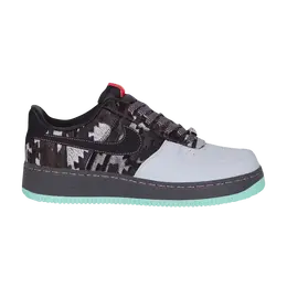 Кроссовки Nike Air Force 1 Comfort Premium QS 'Year of the Horse', серый 647592 001 | wolf grey/black/athracite/green mist