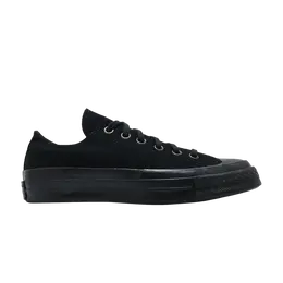 Кроссовки Converse Chuck 70 Low 'Triple Black', черный 168929c | black/black/black