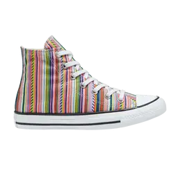Кроссовки Converse Chuck Taylor All Star High 'Summer Stripes', разноцветный 168279f | white/multi/black