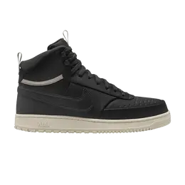 Кроссовки Nike Court Vision Mid Winter 'Dark Smoke Grey Light Bone', черный dr7882 003 | dark smoke grey/light bone/dark smoke grey