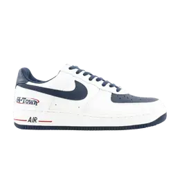 Кроссовки Nike Air Force 1, белый 306353 144 | white/midnight navy-varsity red (h-town)