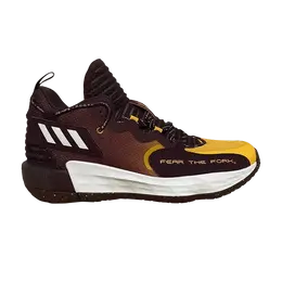 Кроссовки Adidas Dame 7 EXTPLY 'Arizona Sun Devils', красный gx3457 | maroon/collegiate gold/footwear white