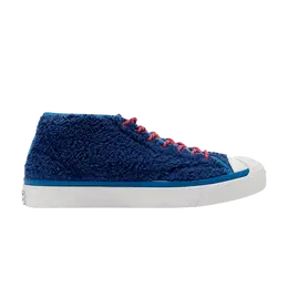 Кроссовки Converse Jack Purcell Mid 'Retro Sherpa - Navy Lemon', синий 169790c | navy/lemon venom/egret