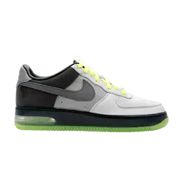 Кроссовки Nike Air Force 1 Supreme Max Air 'Air Max 95', серый 318772 001 | neutral grey/graphite/anthracite-neon yellow