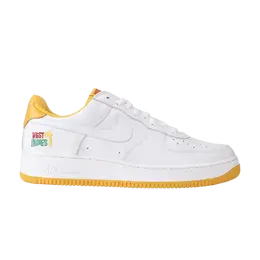 Кроссовки Nike Air Force 1, белый 306350 111 | white/white-university gold