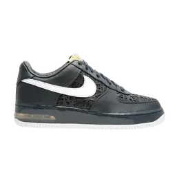 Кроссовки Nike Air Force 1 Max Supreme, синий 318772 411 | dark obsidian/white-mtllc gold