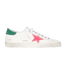 Кроссовки Golden Goose Golden Goose Superstar 'White Lobster Fluo Green', белый gmf00101 f002534 10898 | white/lobster fluo/green