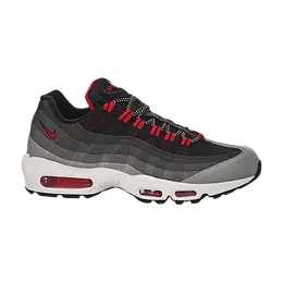 Кроссовки Nike Air Max 95, черный 609048 066 | wolf grey/chilling red-cool grey-dark grey