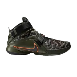 Кроссовки Nike LeBron Soldier 9 Premium 'Camo', коричневый 749490 303 | cargo khaki/sequoia bamboo-black