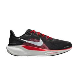 Кроссовки Nike Air Zoom Pegasus 41 Extra Wide 'Dark Smoke Grey Light Crimson', черный fn4932 005 | dark smoke grey/light crimson/total orange/black