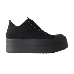 Кроссовки Rick Owens Rick Owens DRKSHDW Double Bumper Low 'All Black', черный du01e3832 do 09 | all black