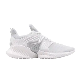 Кроссовки Adidas Alphabounce Instinct CC 'White Grey', белый ef1240 | cloud white/silver metallic/cloud white