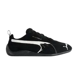Кроссовки Balenciaga Balenciaga x Speedcat Suede 'Black White', черный 847146 wsdsd 1090 | black/white