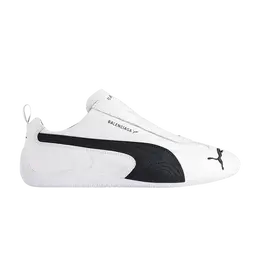 Кроссовки Balenciaga Balenciaga x Speedcat Leather 'White Black', белый 847148 wsdsb 9010 | white/black