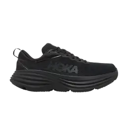 Кроссовки Hoka Bondi 8 2E Wide 'Triple Black', черный 1127953 bblc | black/black
