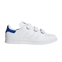 Кроссовки Adidas Stan Smith CF 'Cloud White Royal', белый s80042 | cloud white/cloud white/collegiate royal