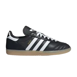 Кроссовки Adidas Samba JP 'Black White Gum', черный jq9056 | black/white/gum