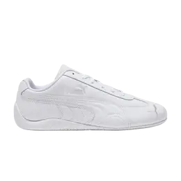 Кроссовки Puma Speedcat 'Full Leather - White Feather Grey', белый 405449 02 | white/feather grey