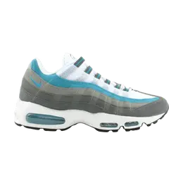 Кроссовки Nike Air Max 95, белый 306251 132 | wht/aegean blue-light graphite-soft grey