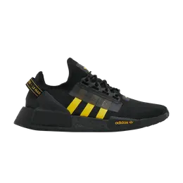 Кроссовки Adidas NMD_R1 V2 'Black Solar Gold', черный gx3849 | core black/solar gold/core black