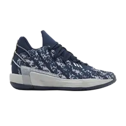Кроссовки Adidas Dame 7 'Vet Tix - Blue', синий fy4265 | blue/digi camo