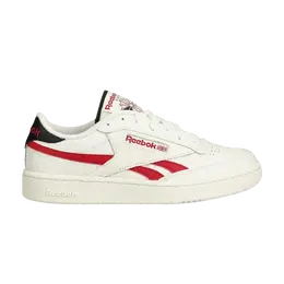 Кроссовки Reebok Club C Revenge 'Chalk Flash Red', кремовый rmia04wc99lea001 0300 | chalk/flash red/black