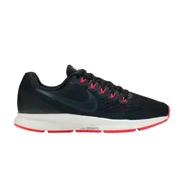 Кроссовки Nike Air Zoom Pegasus 34 'Black Red Orbit', черный 880555 014 | black/armory navy/red orbit
