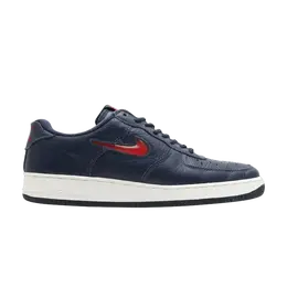 Кроссовки Nike Air Force 1 Sc, синий 630033 461 | midnight navy/varsity red-whit
