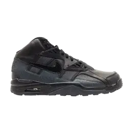 Кроссовки Nike Air Trainer SC High QS 'Dark Grey', черный 585125 007 | black/blk-drk gry-unvrsty gld