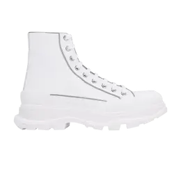 Кроссовки Alexander McQueen Alexander McQueen Tread Slick Boot 'White Silver', белый 705663 w4tg9 9348 | white/silver