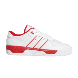Кроссовки Adidas Rivalry Low 'White Scarlet', белый ee4658 | cloud white/cloud white/scarlet