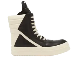Кроссовки Rick Owens Rick Owens Hollywood Runway Mega Geobasket High 'Black Milk', черный rr01e5855 lco 911 | black/milk/milk