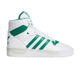 Кроссовки Adidas Rivalry Hi 'Smoke Green', зеленый ee4972 | bright white/smoke green