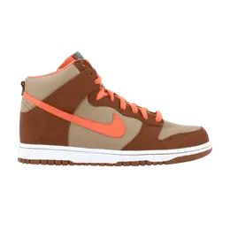 Кроссовки Nike Fantastic 4 x Dunk High Premium 'The Thing', желто-коричневый 312786 281 | beechtree/orange blaze-hazel