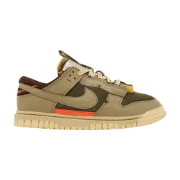 Кроссовки Nike Air Dunk Jumbo 'Medium Olive', зеленый dv0821 200 | medium olive/neutral olive/earth/safety orange