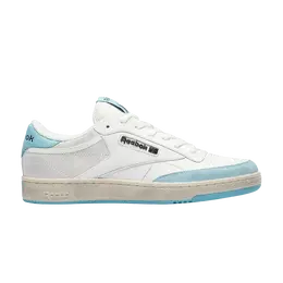 Кроссовки Reebok Club C 'White Light Blue Distressed', белый rmia011c99lea005 0140 | white/light blue