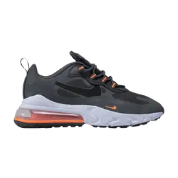 Кроссовки Nike Air Max 270 React 'Iron Grey Total Orange', серый cz2528 001 | iron grey/black/total orange
