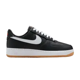 Кроссовки Nike Air Force 1 '07 LV8 'Anthracite Gum', черный ii7630 001 | anthracite/white/gum yellow/safety orange