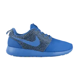 Кроссовки Nike Roshe Run Premium 'Safari Pack - Blitz Blue', синий 525234 400 | blitz blue/black