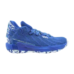 Кроссовки Adidas Dame 7 'I Am My Own Fan - Royal Blue', синий fy4238 | royal blue/silver metallic/royal blue