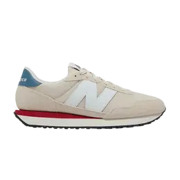 Кроссовки New Balance 237 'Linen Elemental Blue Red', кремовый ms237vj | linen/white/elemental blue