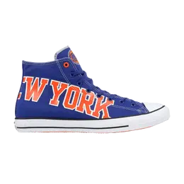 Кроссовки Converse Chuck Taylor All Star Hi 'New York Knicks', синий 159428c | blue/orange