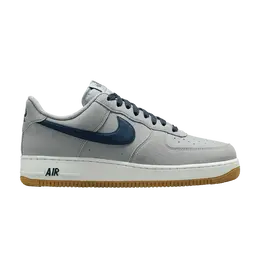 Кеды Nike Air Force 1 '07 LV8 'Light Smoke Grey Navy', серый ib6388 003 | light smoke grey/armory navy/gum light brown