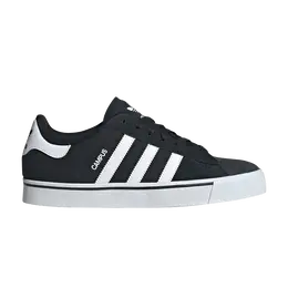 Кеды Adidas Campus Vulc 'Black White', черный id1372 | core black/cloud white/gum