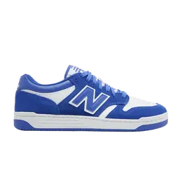 Кроссовки New Balance 480 'Marine Blue', синий bb480lwh | white/marine blue