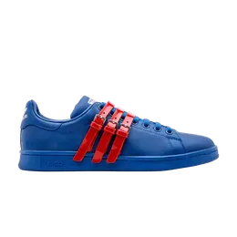 Кроссовки Adidas Raf Simons x Stan Smith, синий aq2723 | collegiate royal/collegiate royal/power red