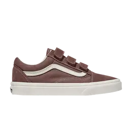 Кроссовки Vans Old Skool Velcro 'Deep Taupe Brown', коричневый vn0a3d29ewd | deep taupe brown/marshmallow white
