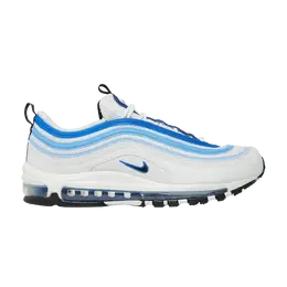 Кроссовки Nike Air Max 97 'Blueberry', белый do8900 100 | white/black/psychic blue/university blue