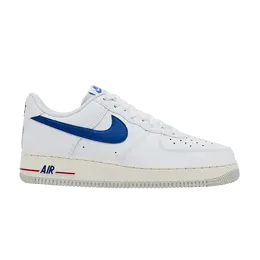 Кроссовки Nike Air Force 1 '07 'USA - White Game Royal', белый dx2660 100 | white/game royal/university red